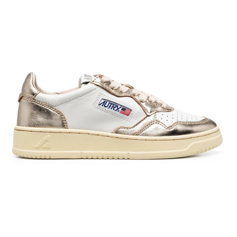 Autry - Medalist Low Sneakers - Shoes - Damen - Gelb - 36 Eu