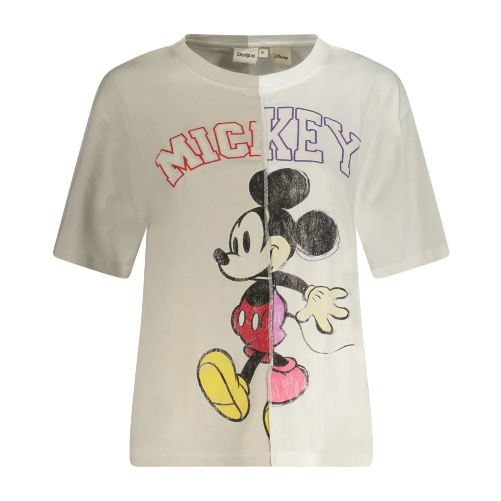 Desigual, Unisex, Shirts, Mickey, Weiss, (XS) - Bild 5