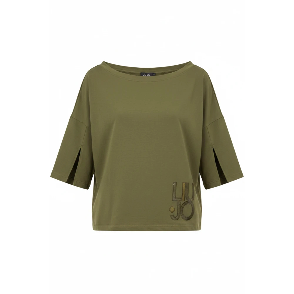 Liu Jo Damen Grün - T-Shirt Over - Tops - S