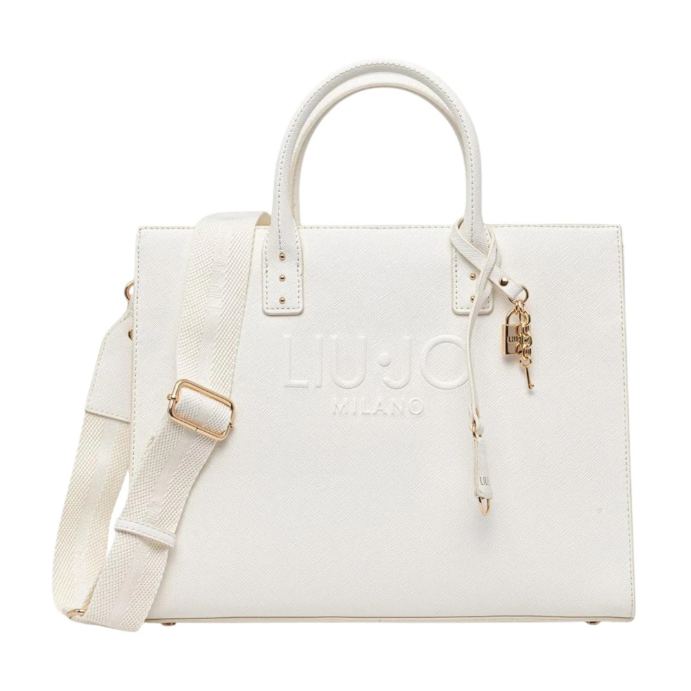 Liu Jo Damen Weiß - Ecs M Tote - Bags - One Size
