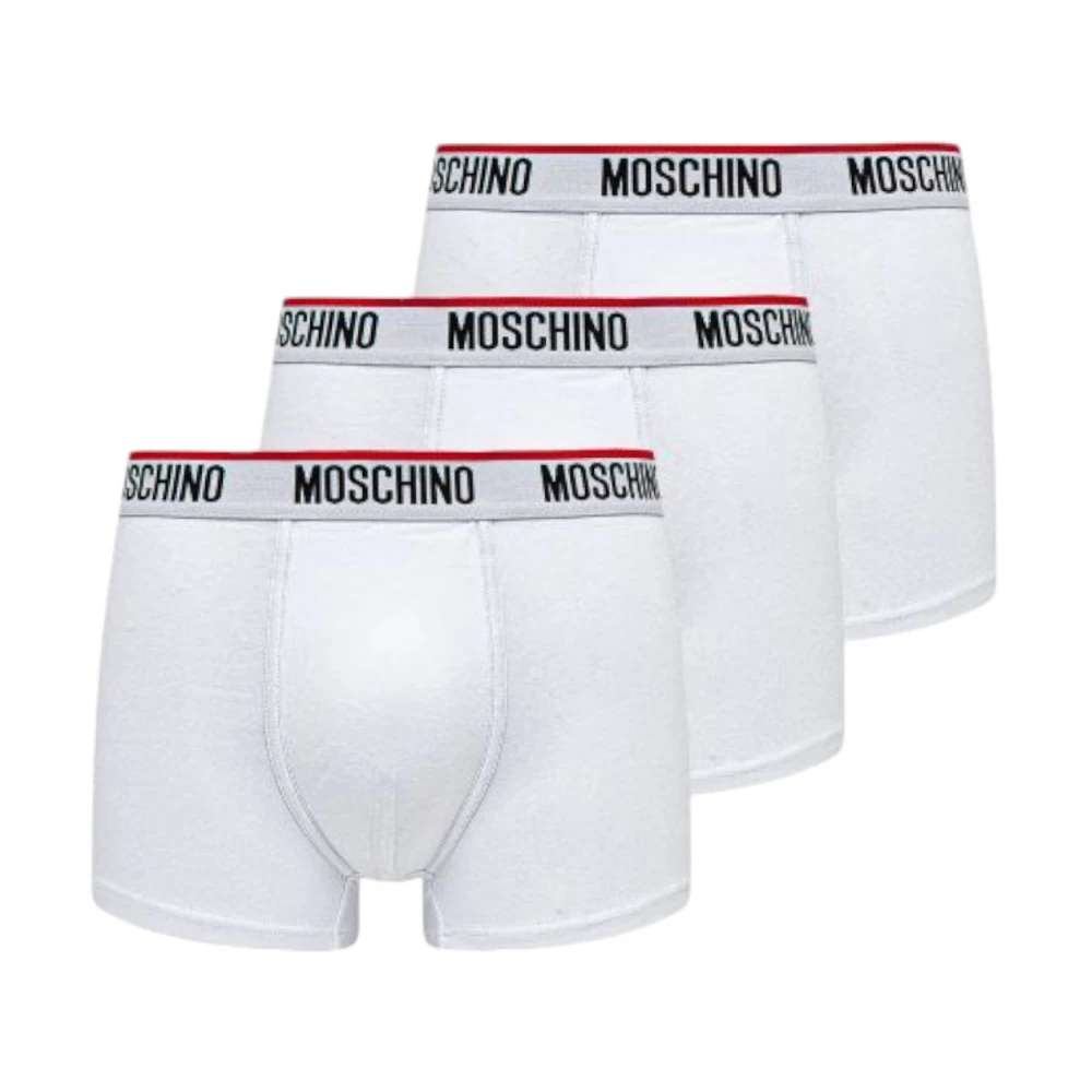 Moschino Herren Weiß - Boxershorts Set - Underwear - Xs