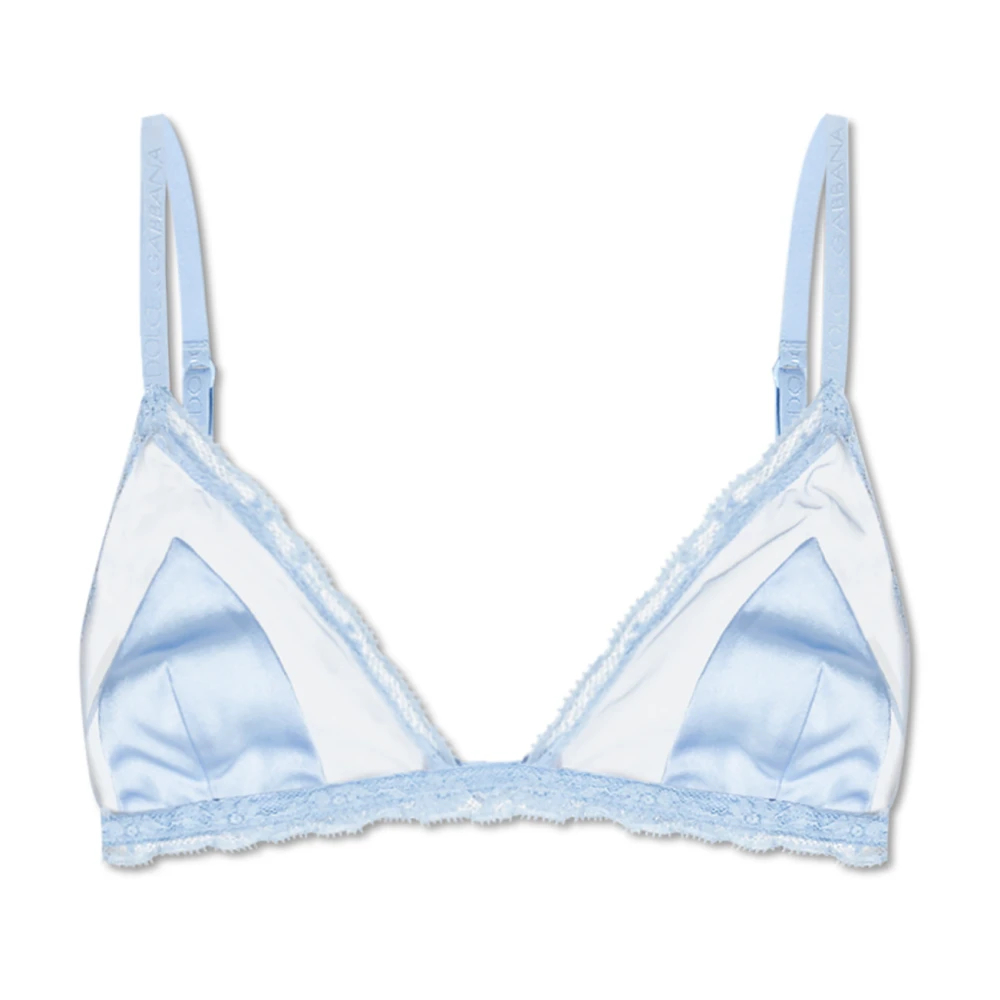 Dolce & Gabbana Damen Blau - Bh Mit Spitze - Underwear - S