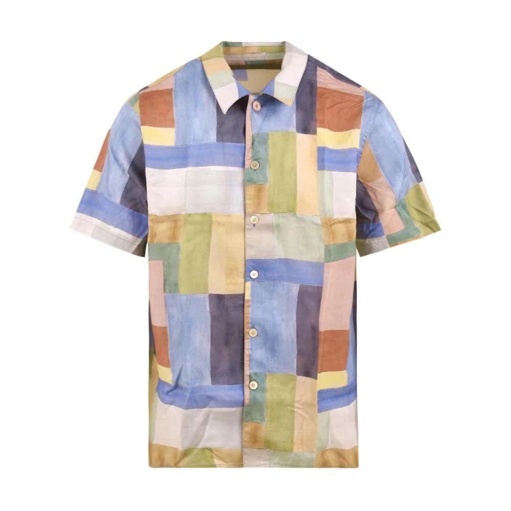 Paul Smith Herren Multicolor - Casual Fit Shirt - Shirts - Mehrfarbig - S