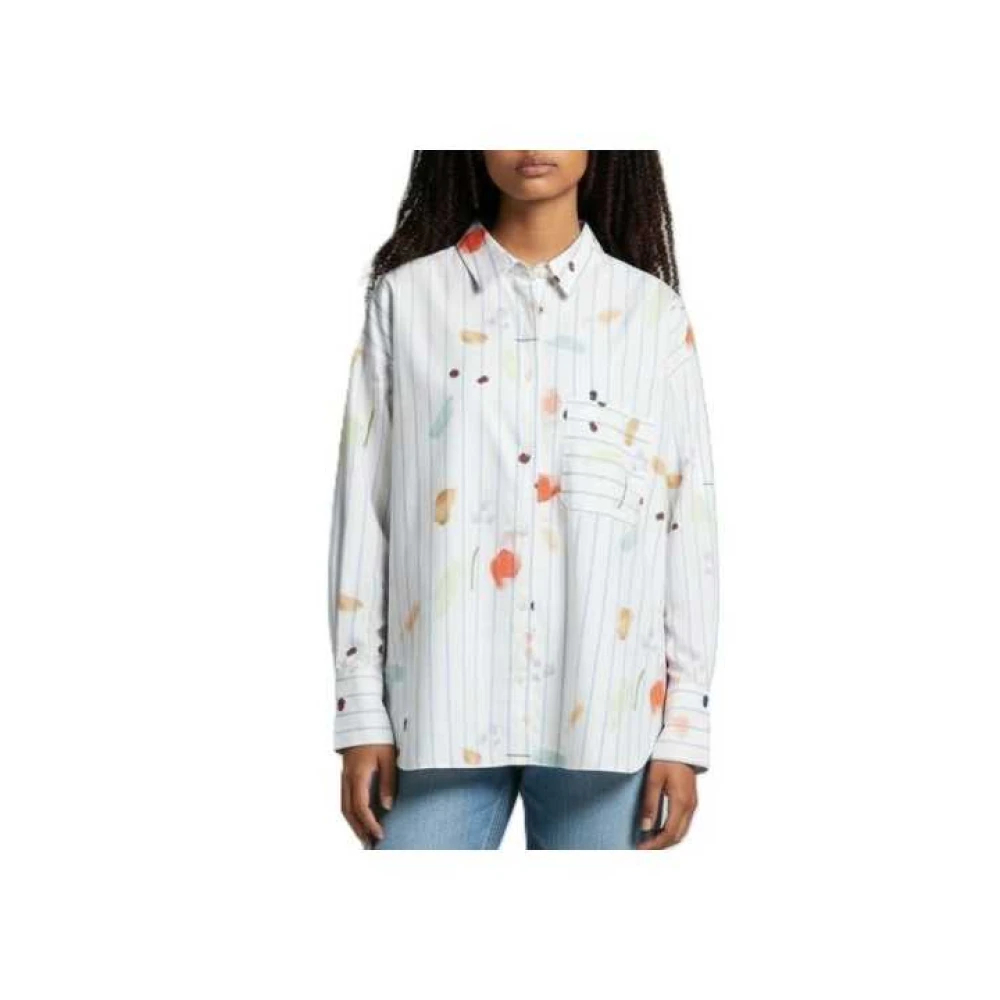 Paul Smith Herren Multicolor - Brushstroke Striped Shirt - Shirts - Mehrfarbig - L