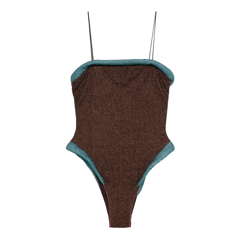 Oseree Damen Braun - Lumière 60S Maillot - Swimwear - L