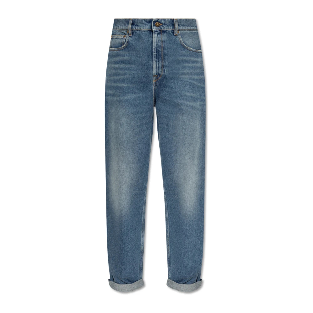 Golden Goose Damen Blau - Jeans Mit Logo - Jeans - W26