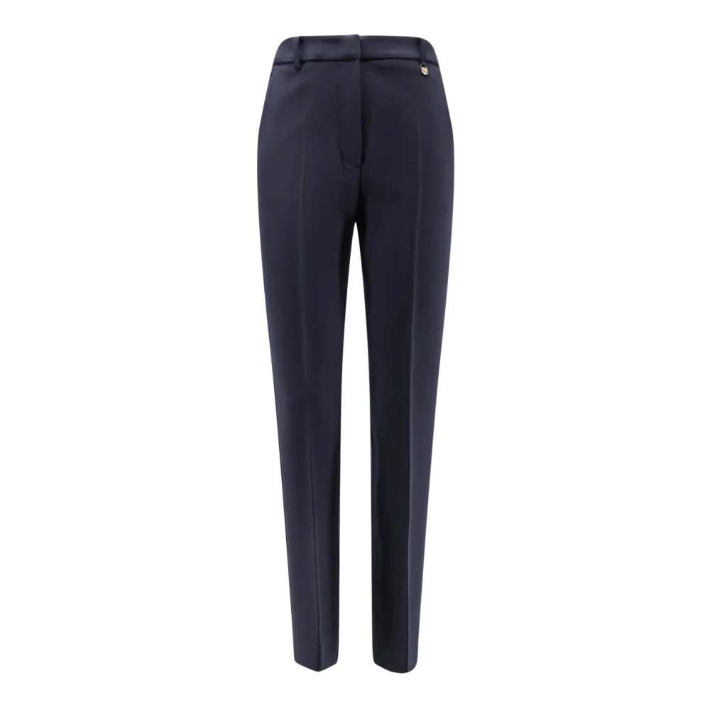 Max Mara Damen Blau - Slim-Fit-Hose - Trousers - Xl