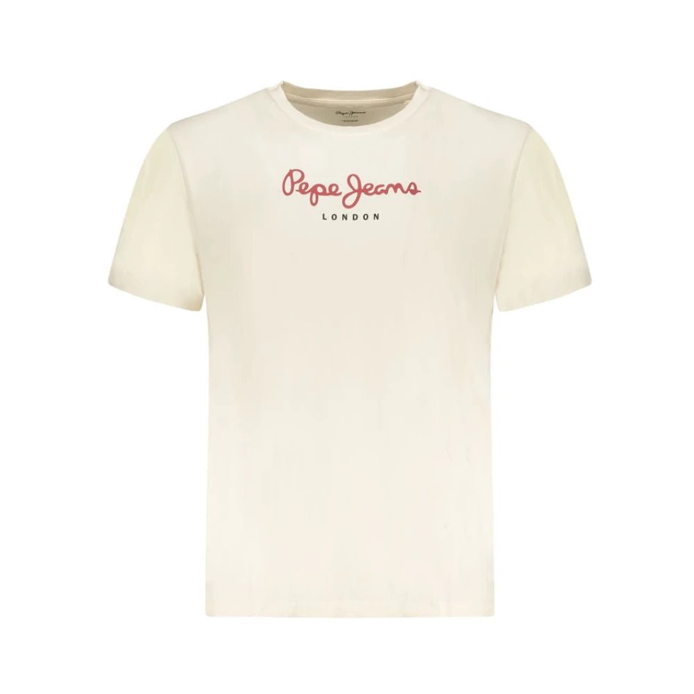 Pepe Jeans Unisex Blanc T-Shirt Eggo - Bild 4