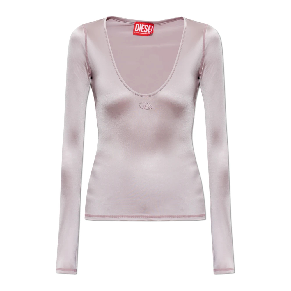 Diesel - Top T-Elphin-Ls - Tops - Damen - Lila - Xl