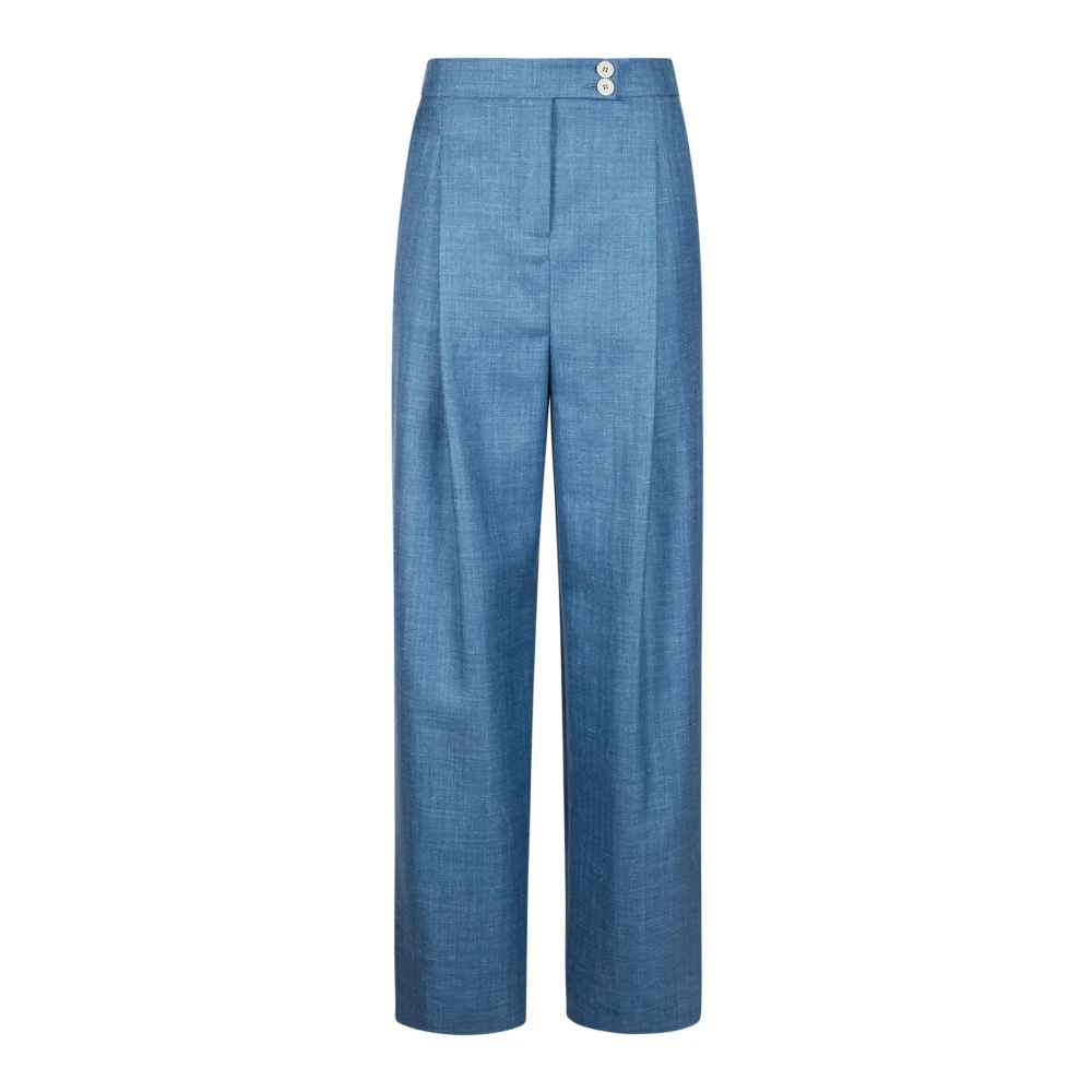 Eleventy Damen Blau - Pantalone Con Bottoni - Trousers - Xs