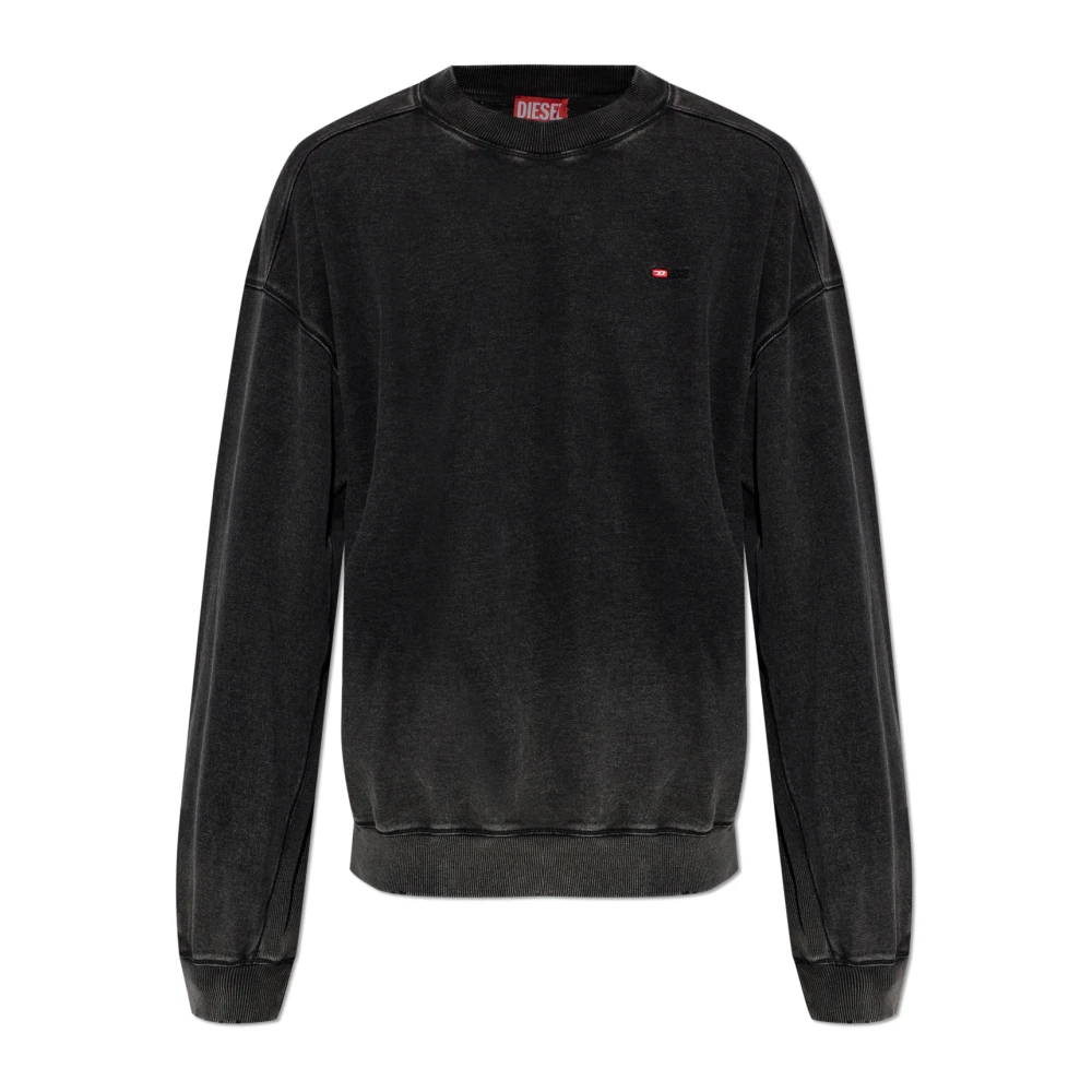 Diesel - S-Crox Sweatshirt - Sweatshirts & Hoodies - Herren - Schwarzk - M