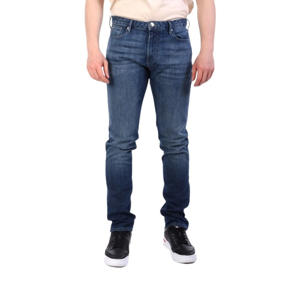 Emporio Armani Herren Blau - J06 Slim-Fit Jeans - Jeans - W38