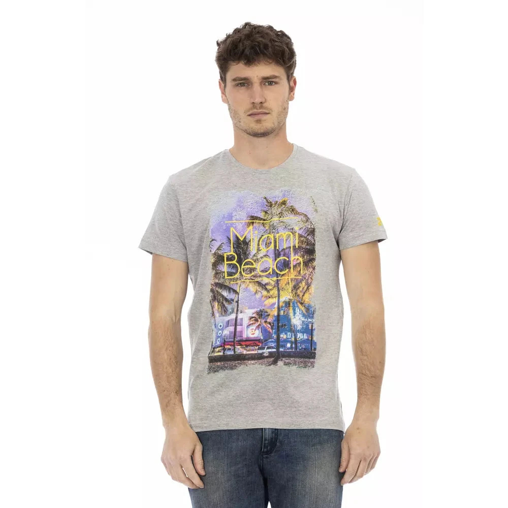 Trussardi Herren Grau - Action Kurzarm-T-Shirt - Tops - L