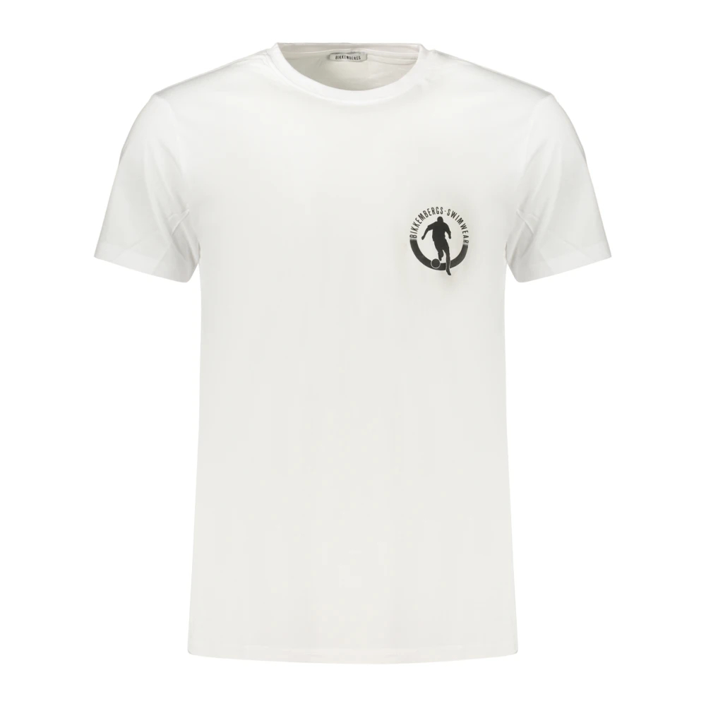 Bikkembergs - Pupino Kurzarm-T-Shirt - Tops - Herren - Weiß - 2XL