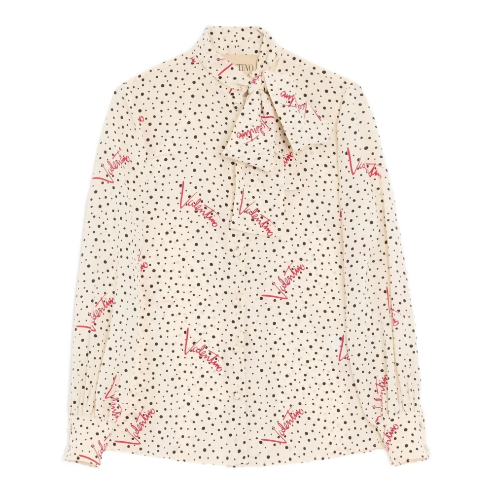 Valentino Garavani - Hemden - Blouses & Shirts - Damen - Beige - Xs - Bild 8