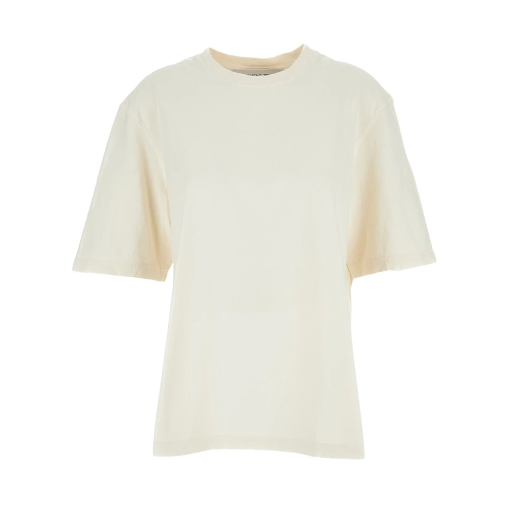 Golden Goose Damen Beige - Reverse Logo T-Shirt - Tops - M