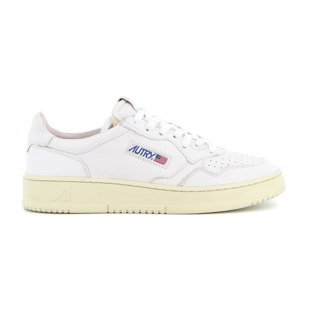 Autry - Medalist Low Sneakers - Shoes - Herren - Weiß - 43 Eu