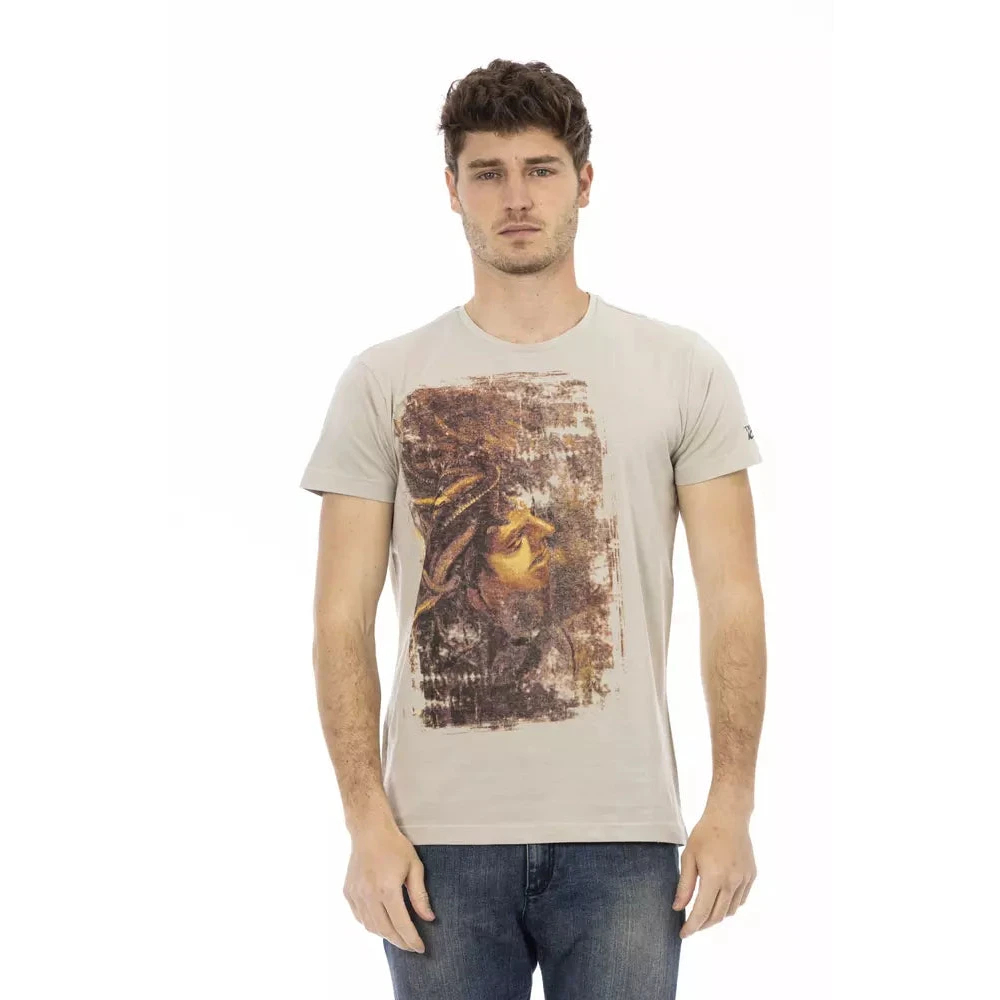 Trussardi Herren Beige - Action Kurzarm-T-Shirt - Tops - 2XL