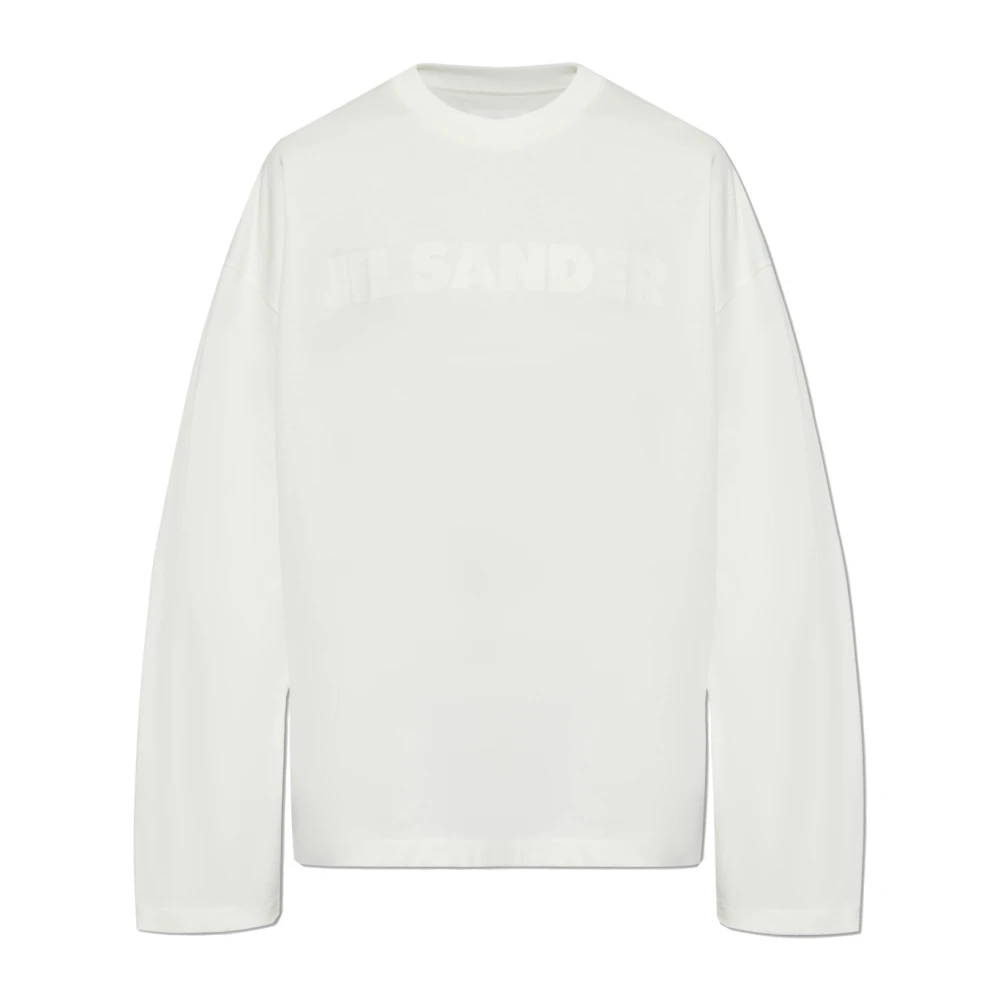 Jil Sander Herren Weiß - T-Shirt Mit Logo - Tops - 2XL