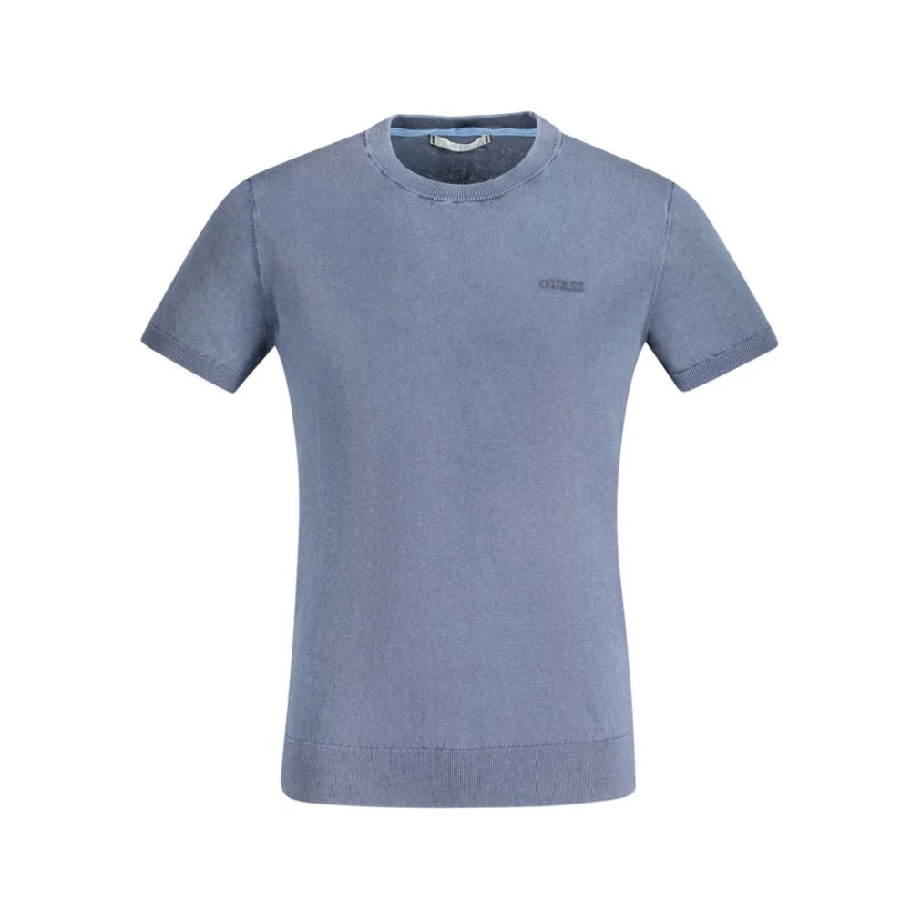 Guess , Herren, Oberteile, Blau, Xl - Bild 5