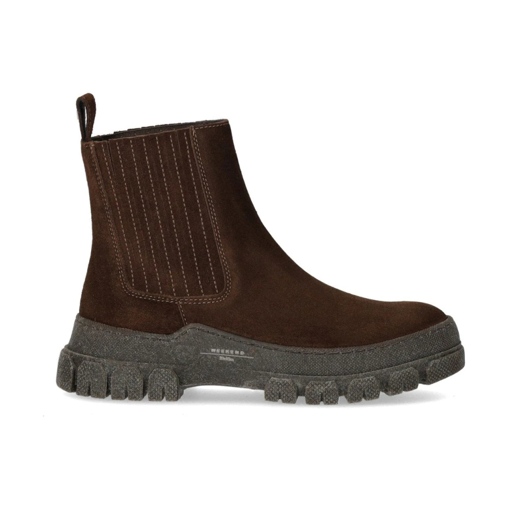Weekend Max Mara Damen Braun Klassische Stiefeletten Genepi 24257960556 36 - Bild 2