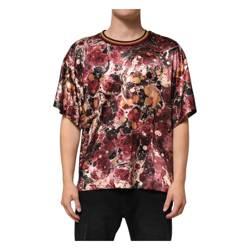 Dolce & Gabbana Herren Multicolor - Shortsleeve T-Shirt - Tops - Mehrfarbig - L