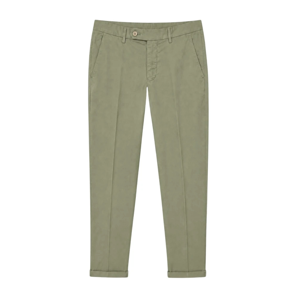 Mason's Herren Grün - Slim-Fit Hose - Trousers - S