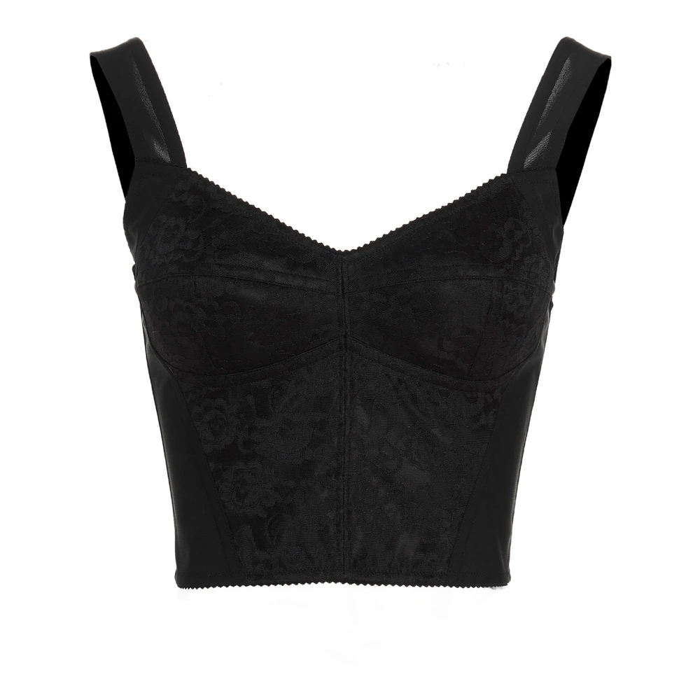 Dolce & Gabbana Damen Schwarz - Shaper Korsett-Bustier - Underwear - K - 3XL