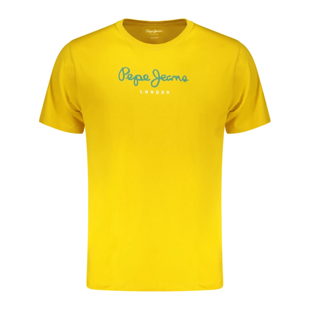 Pepe Jeans Herren T-Shirts Gelb Gr. Groß - Bild 5