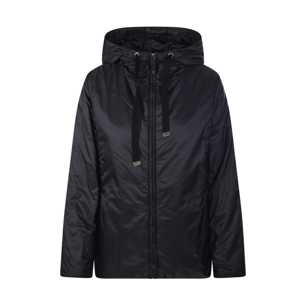 Max Mara - Greenh Zweireihiger Steppmantel - Jackets - Damen - Schwarzk - S