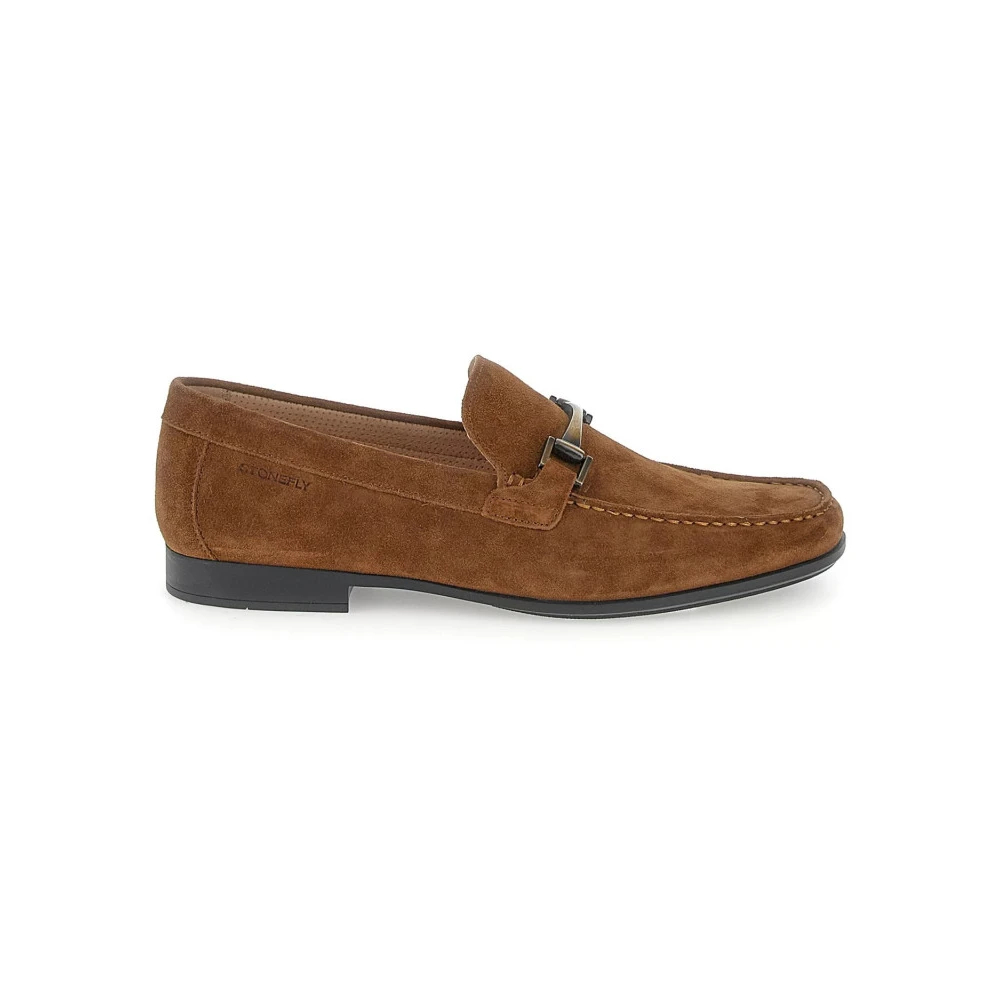 Stonefly Herren Braun - Mokassin Mit Trense - Shoes - 42 Eu