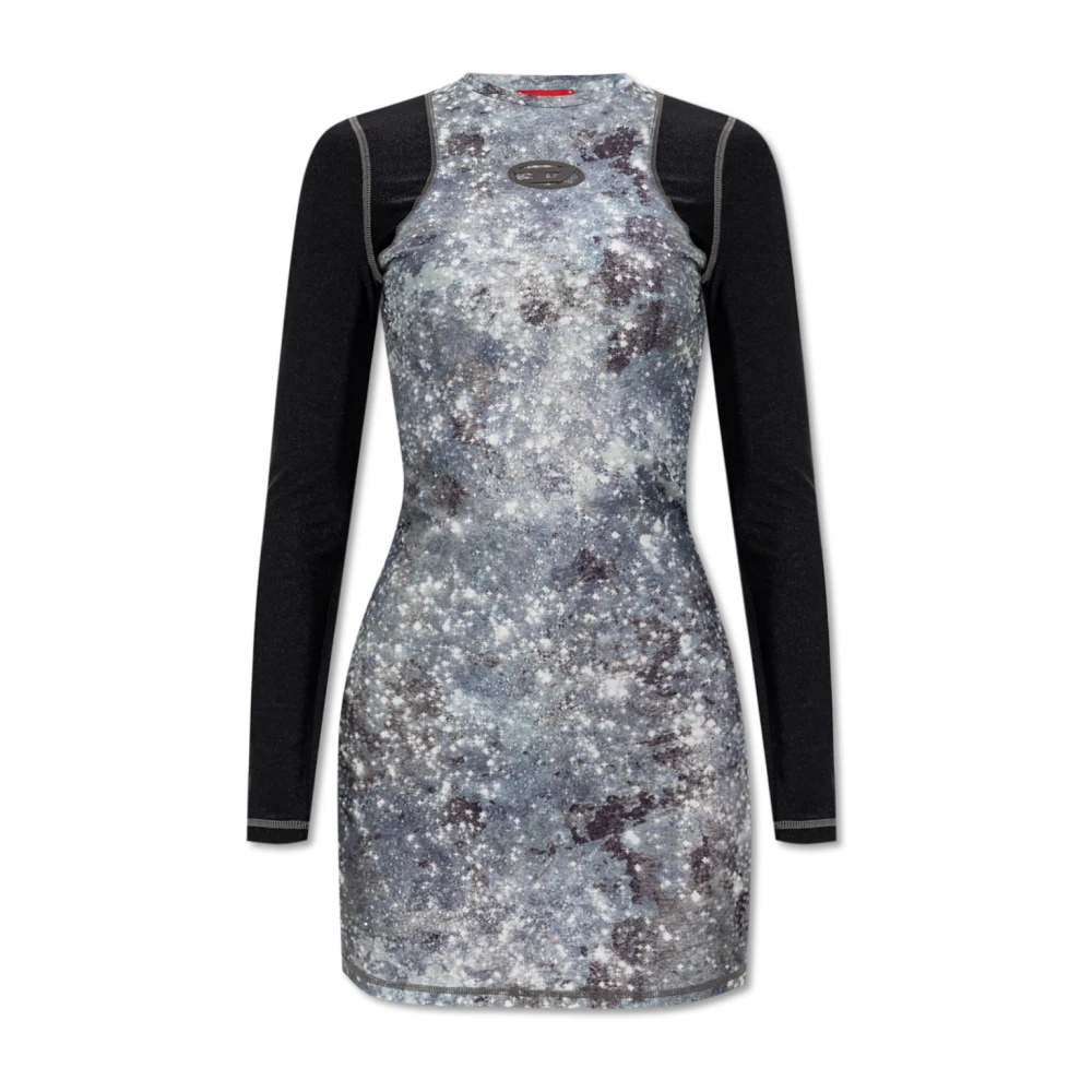 Diesel Damen Grau - D-Vanne Abito Kleid - Dresses - S