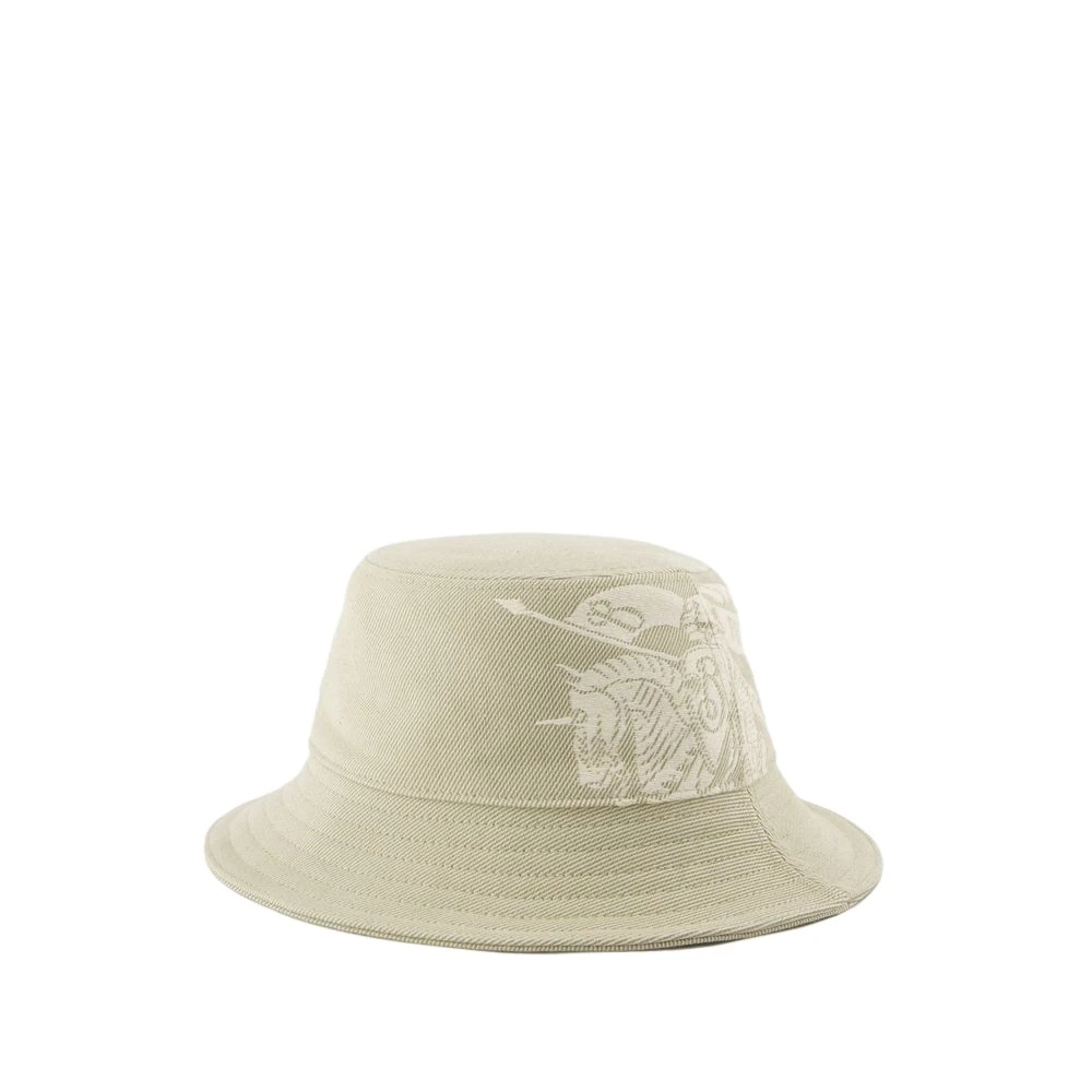 Burberry Unisex Beige - Twill Bucket Hat - Accessories - S