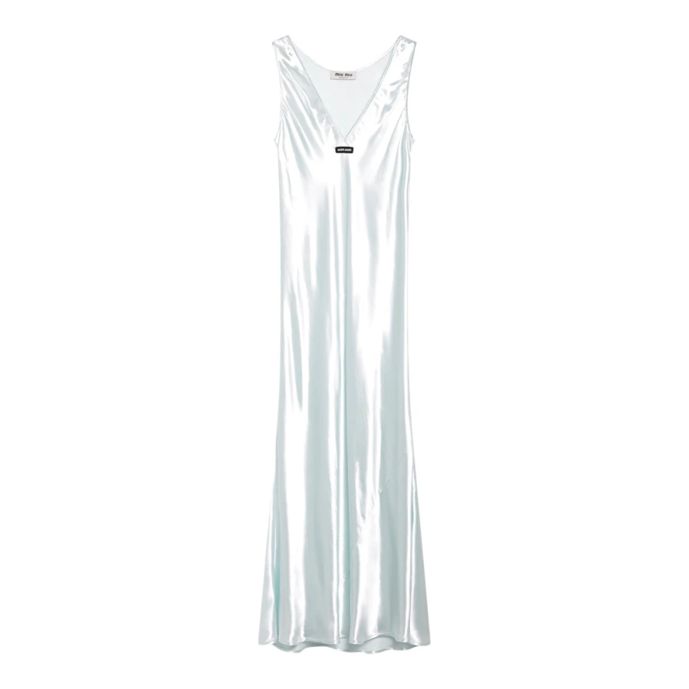 Miu Miu V-Necked Long Dress - Bild 3