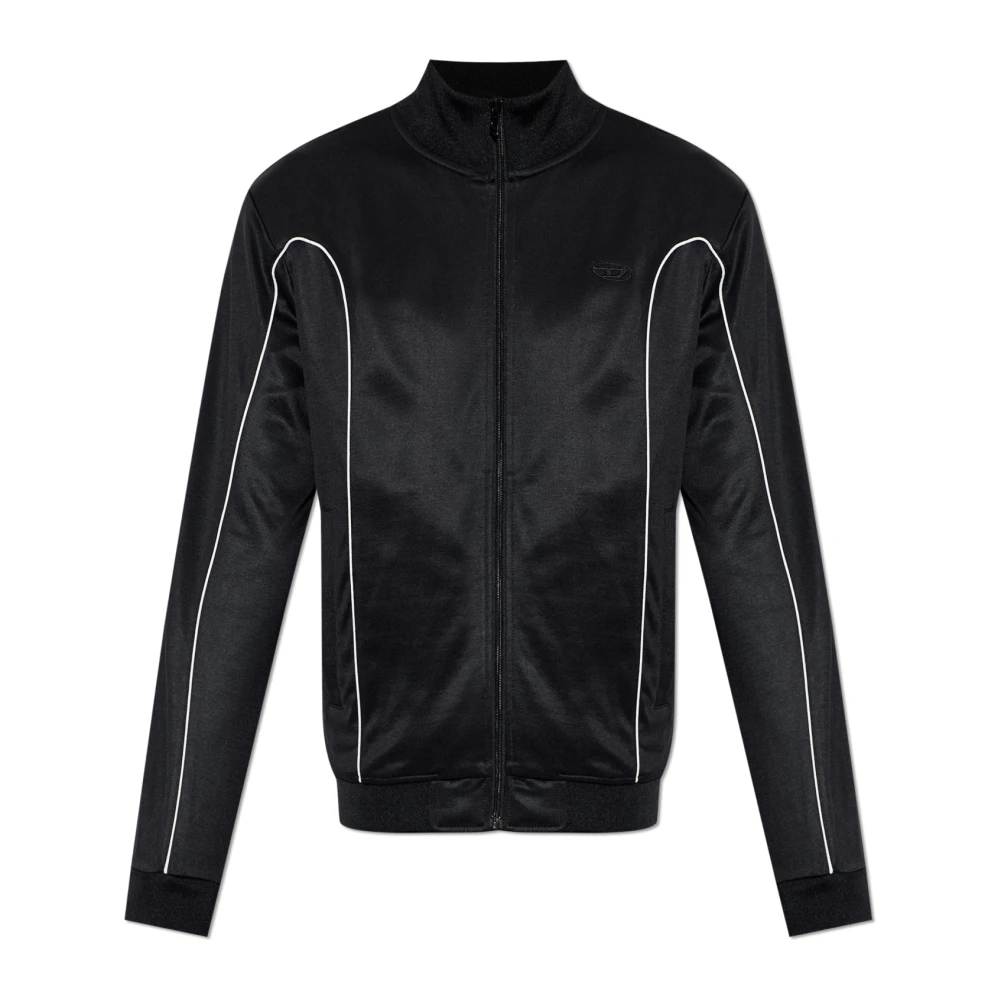 Diesel , Herren, Sweatshirts & Hoodies, Schwarzk, S - Bild 4