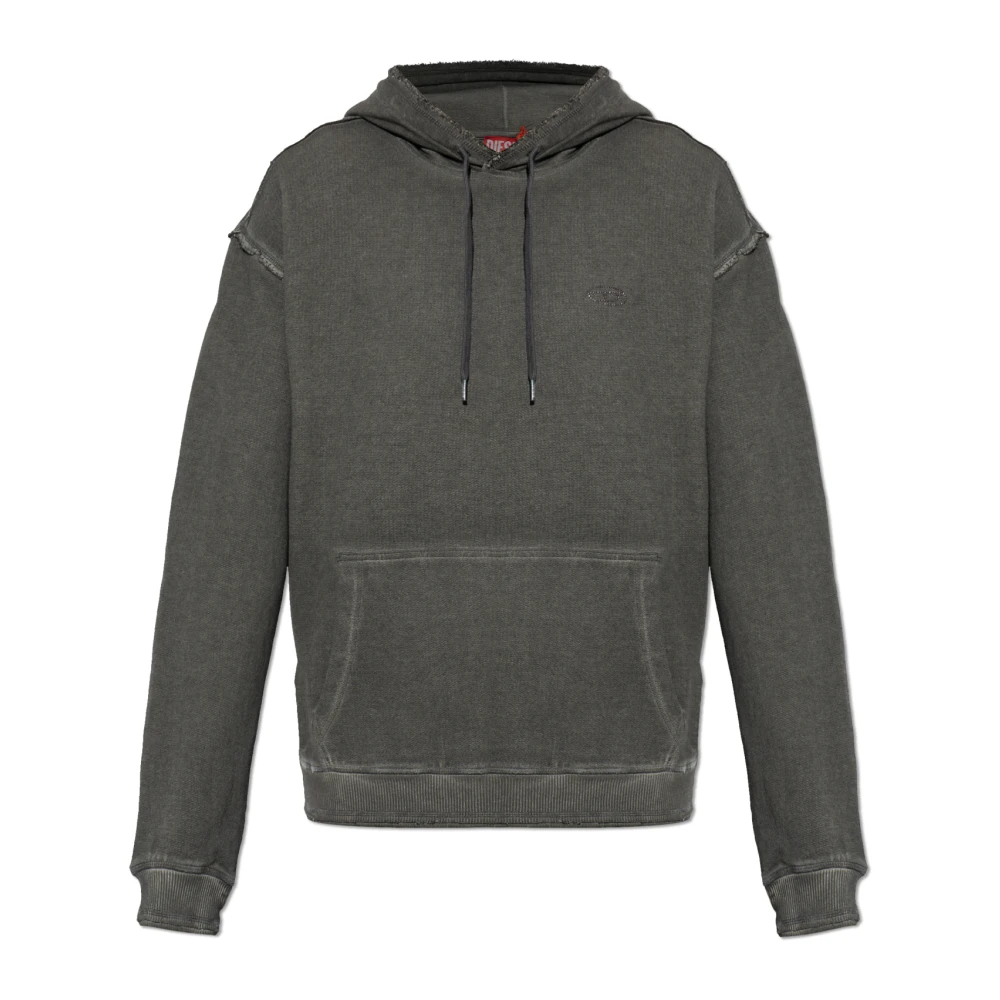 Diesel Herren Braun - S-Quinn-Hood Sweatshirt - Sweatshirts & Hoodies - Xl