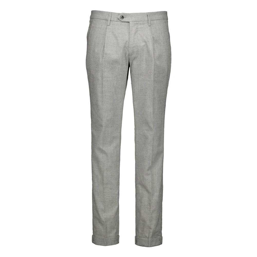Mason's Herren Grau - Torino City 1 Pinces - Trousers - M