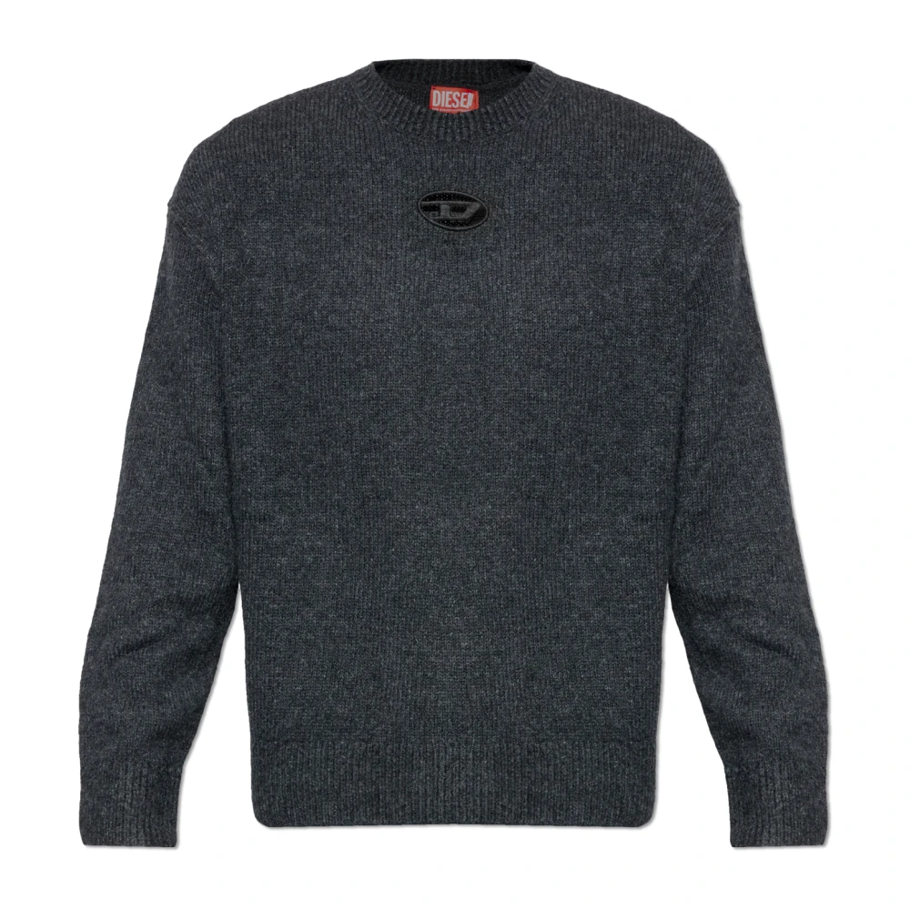 Diesel - M-Areeta Sweater - Knitwear -Herren -Grau -Xl