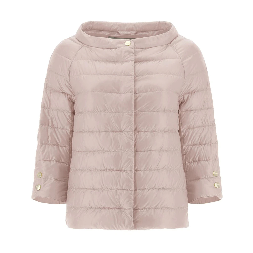 Herno Damen Rosa - Cleofe Cropped Sleeve Jacket - Jackets - Xl