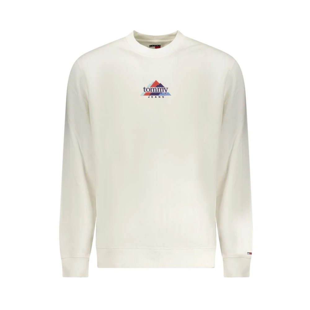 Tommy Jeans, Herren, Pullover, Tjm Reg Dna Play Crew, Weiss, (M) - Bild 4