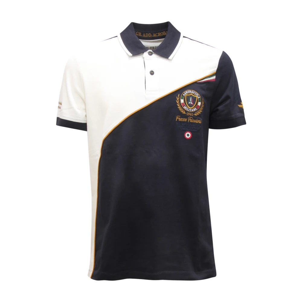 Aeronautica Militare Herren Blau - Polo Shirts - Tops - S