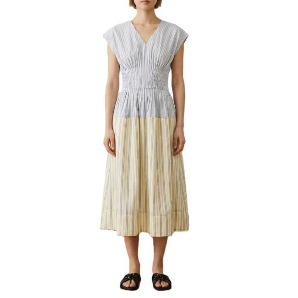 Paul Smith Damen Multicolor - Gestreiftes Midikleid - Dresses - Mehrfarbig - M