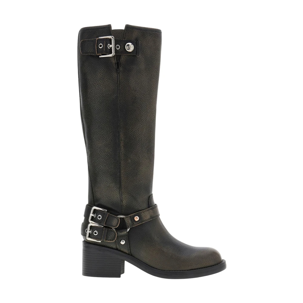 Guess, Damen, Boots + Stiefel, Matley Fltmat Lea11, Schwarz, (40) - Bild 5