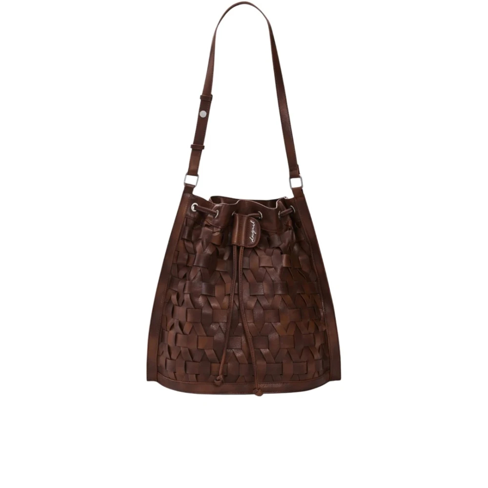 Desigual Damen Braun - Mittlerer Rucksack - Bags - One Size