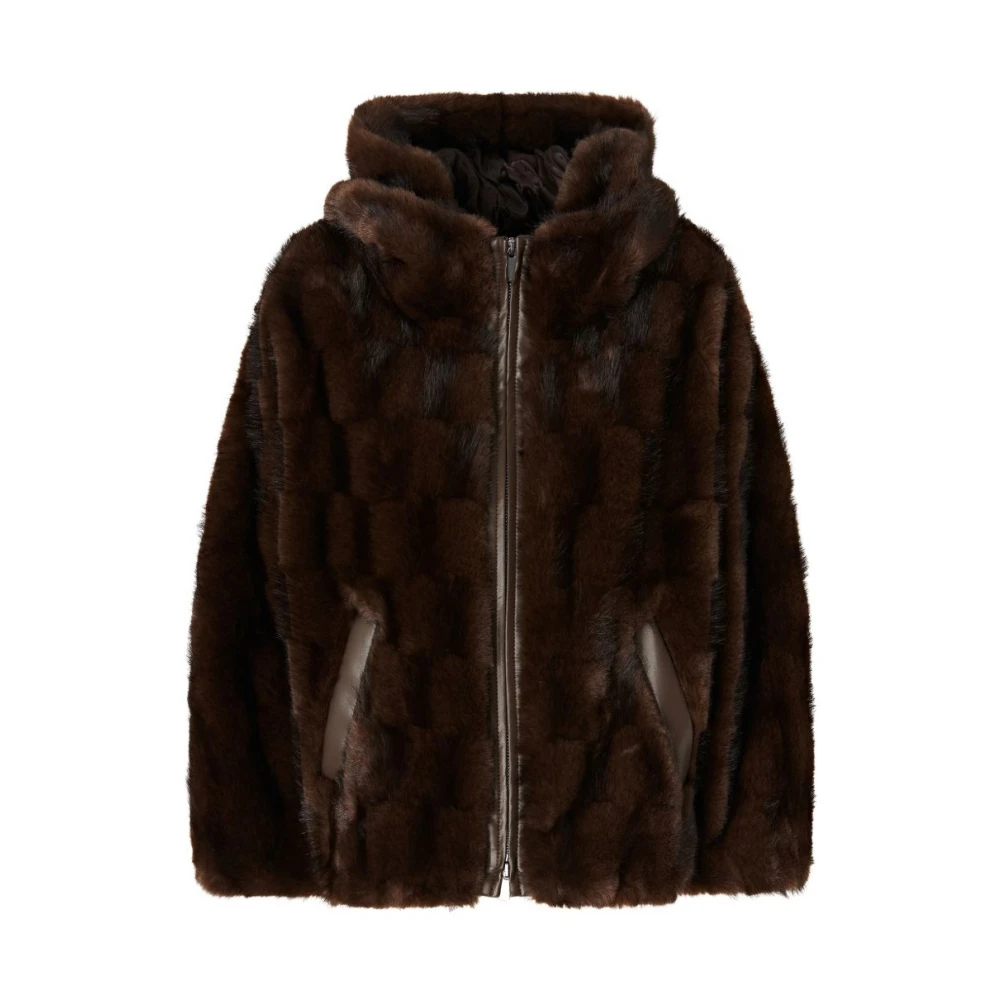 Pinko , Damen, Jacken, Braun, S - Bild 4