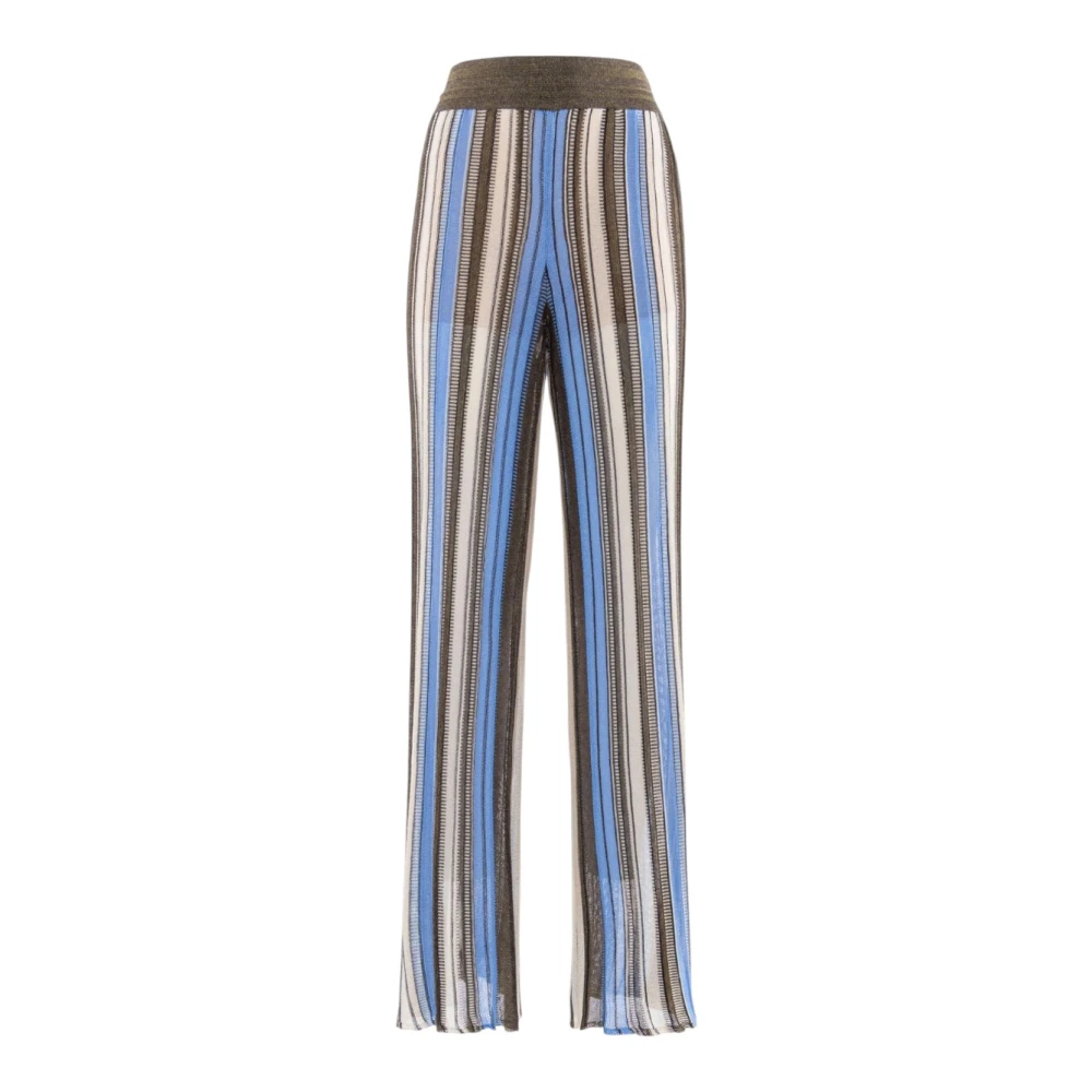 Nenette Damen Multicolor - Weite Strickhose - Trousers - Mehrfarbig -Xs