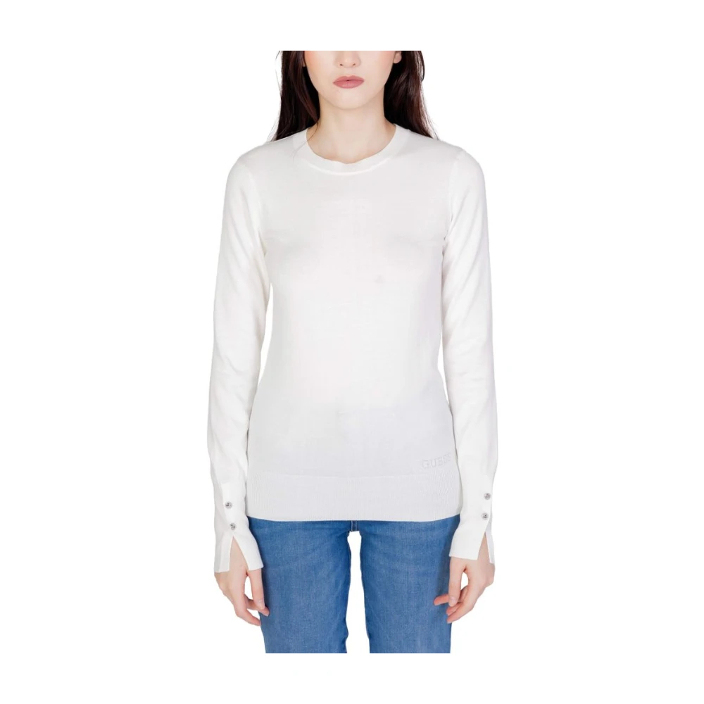Guess , Damen, Strickwaren, Weiß, 2XL - Bild 5