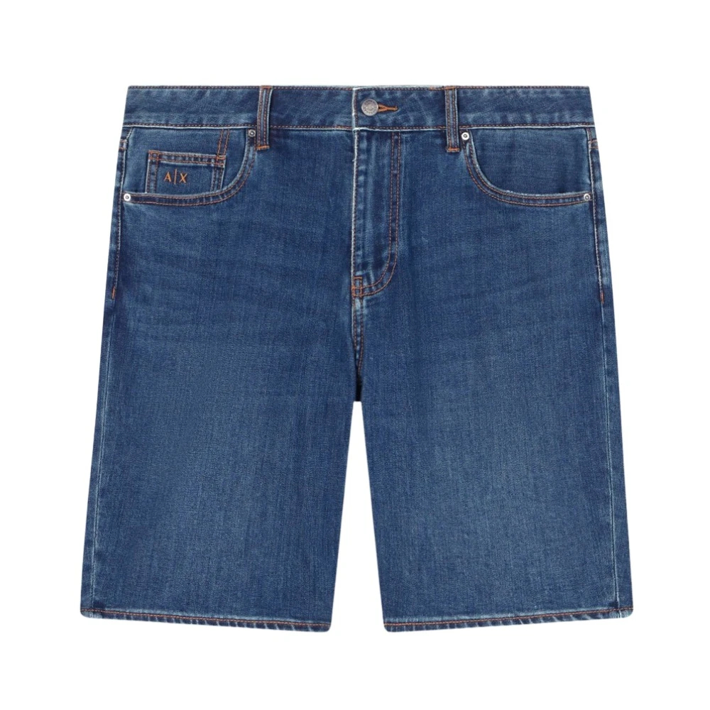 Armani Exchange Herren Blau - Denim Shorts - Shorts - W32