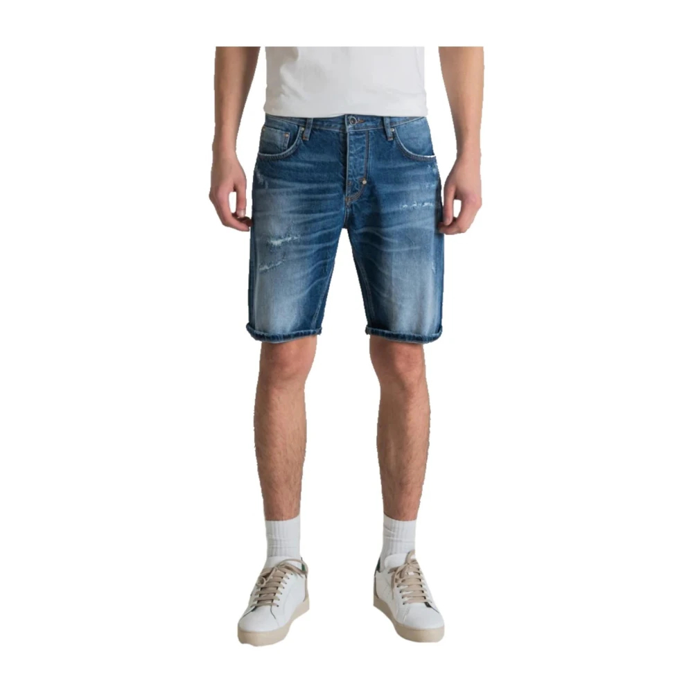 Antony Morato Herren Blau - Denim Shorts - Shorts - W36