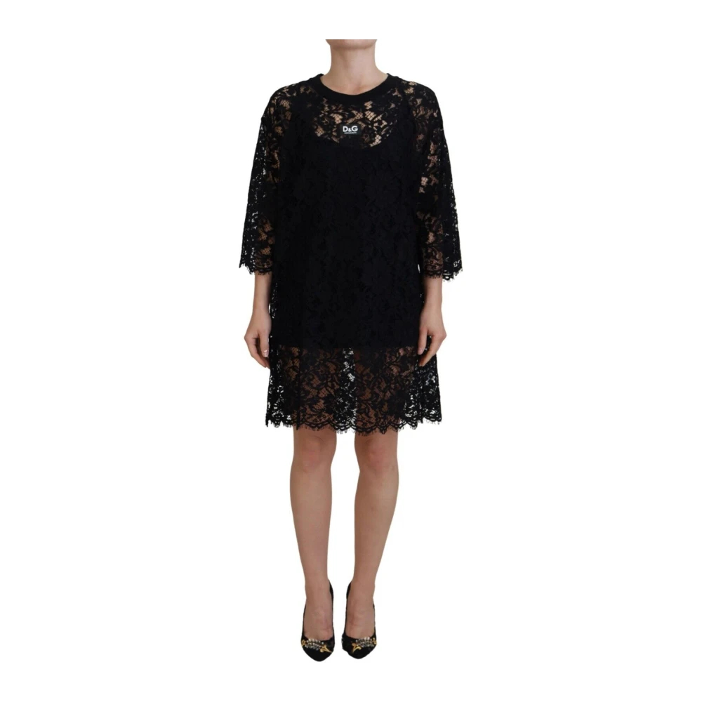Dolce & Gabbana Damen Schwarz - Short Kleider - Dresses - K -S